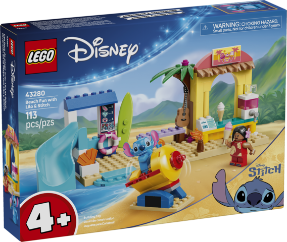 Beach Fun Lilo & Stitch