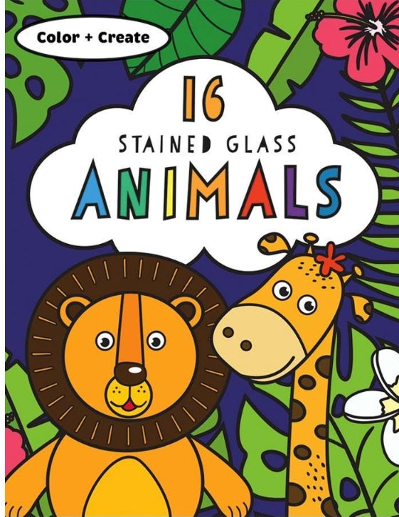 Stained Glass Animals-1