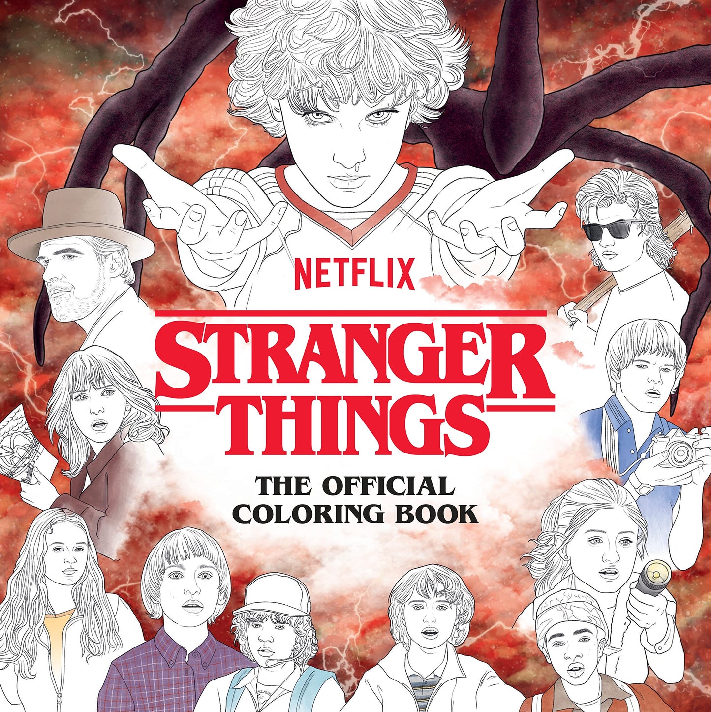 Stranger Things Coloring-1