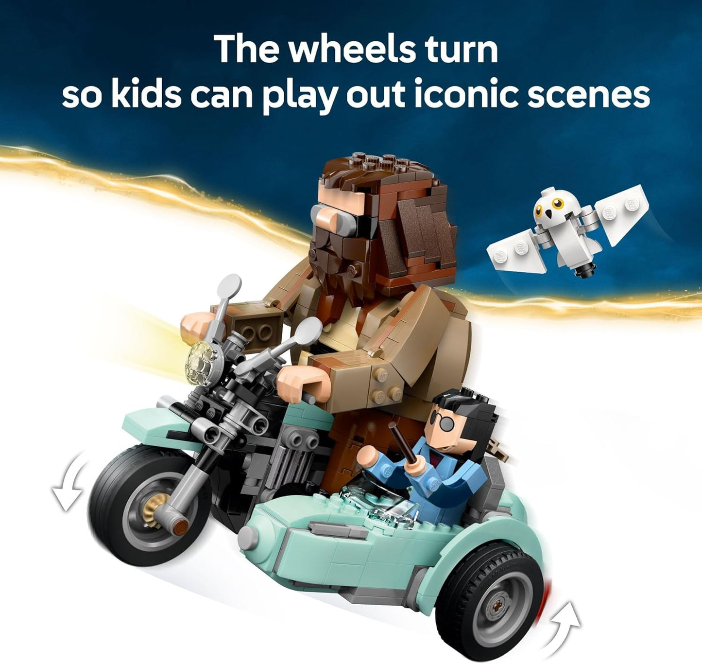 Harry Potter Hagrid and Harry's Motorcycle Ride-1