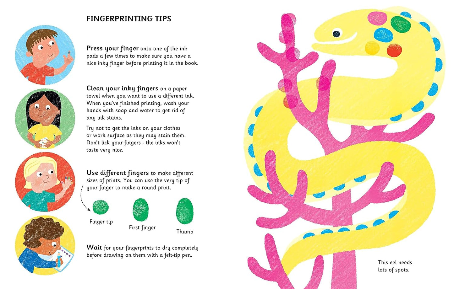 Fingerprint Activities Under Sea Book-1