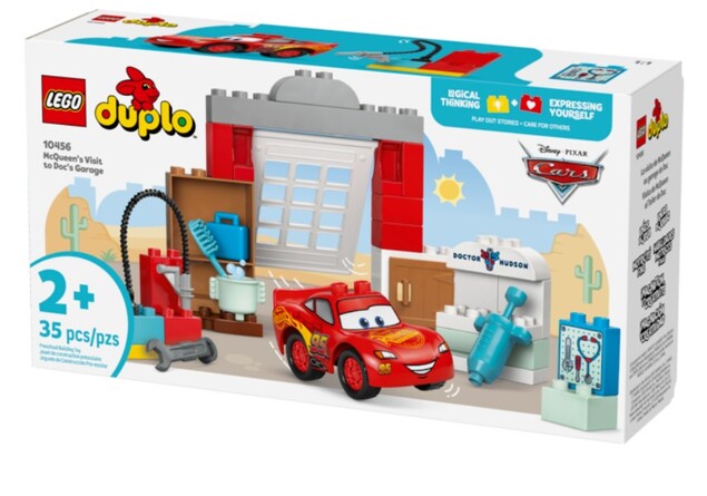 LEGOAR DUPLO Disney and Pixar Cars McQueen's Visit to Doc's Garage -1