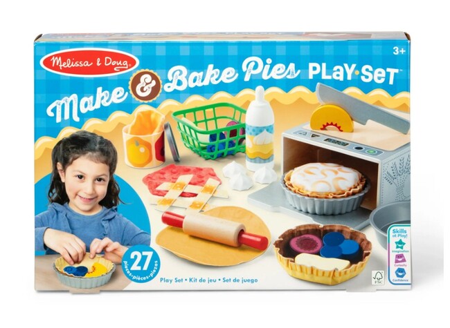 Doughlicious Make and Bake Pies Play Set-1