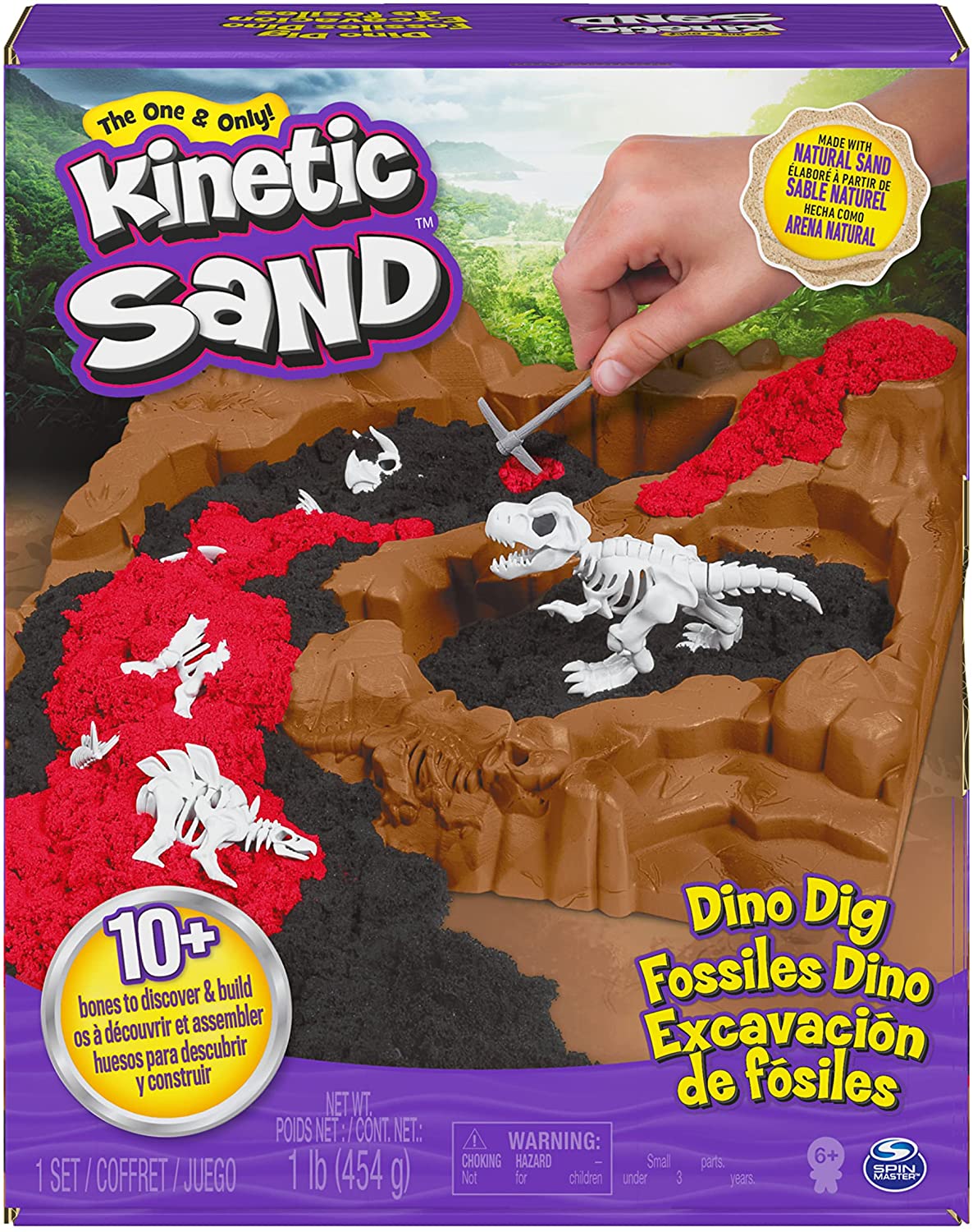 Kinetic Sand Dino Dig Set-1