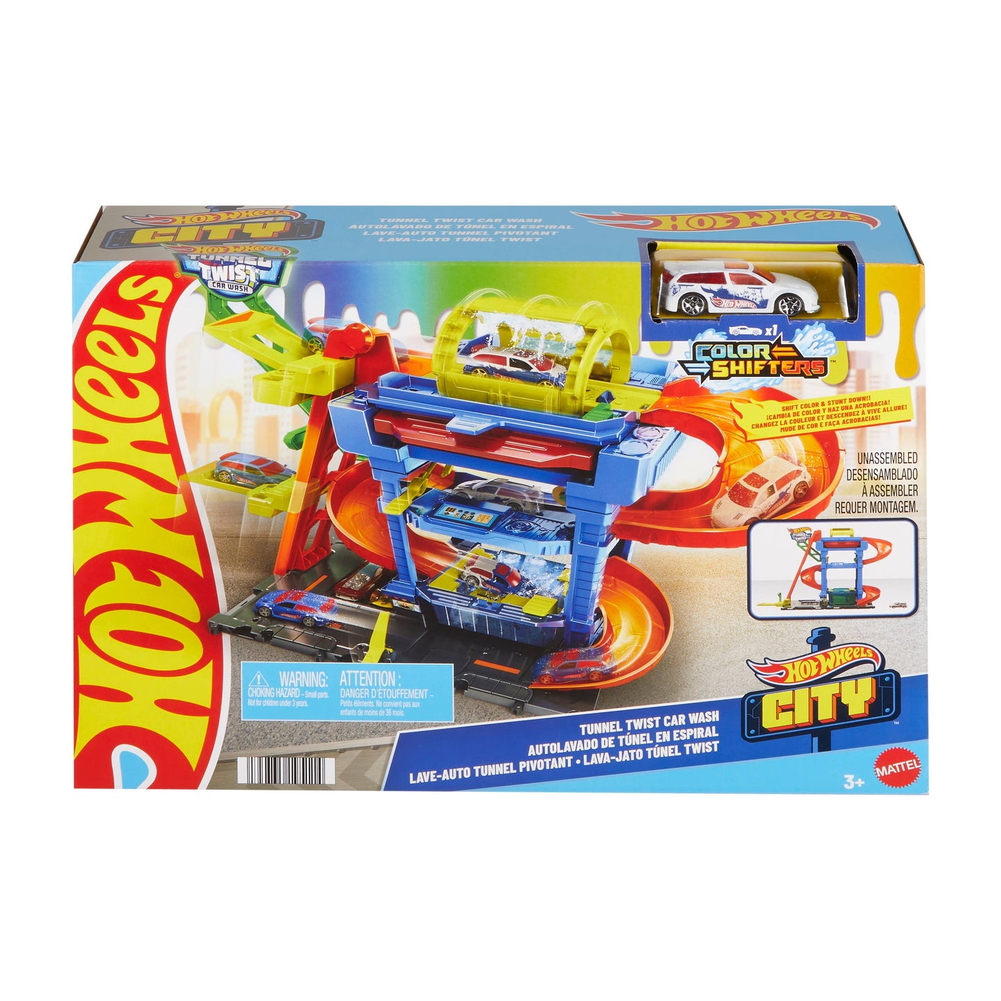 Hot Wheels Tunnel Twist Car Wash