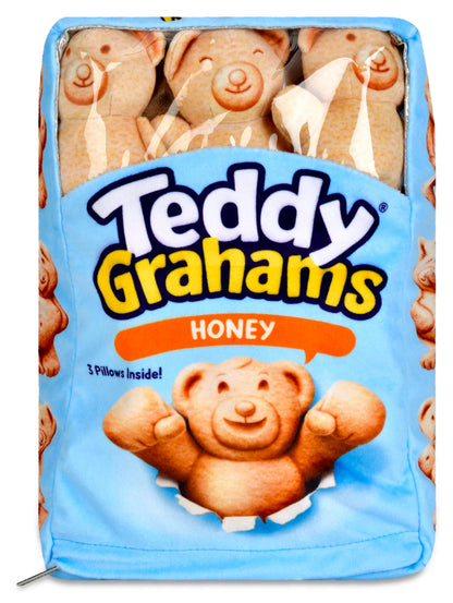 TEDDY GRAHAMS HONEY PACKAGING PLUSH