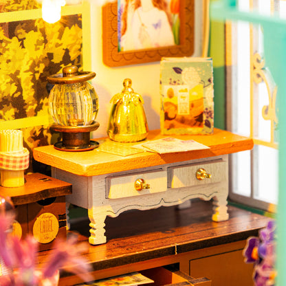 DIY Miniature House Kit: Petal & Bloom