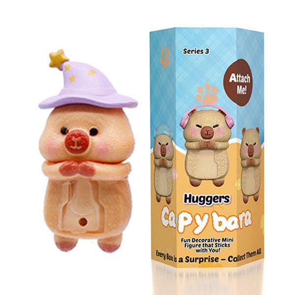 Capybara Huggers: The Phone Hugging Animals Series 3 Collectable Figurine Blind Bag