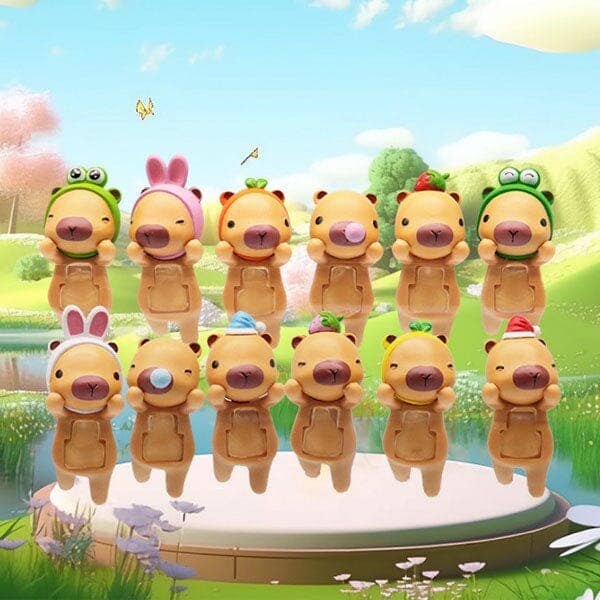 Capybara Huggers: The Phone Hugging Animals Collectable Figurine Blind Bag