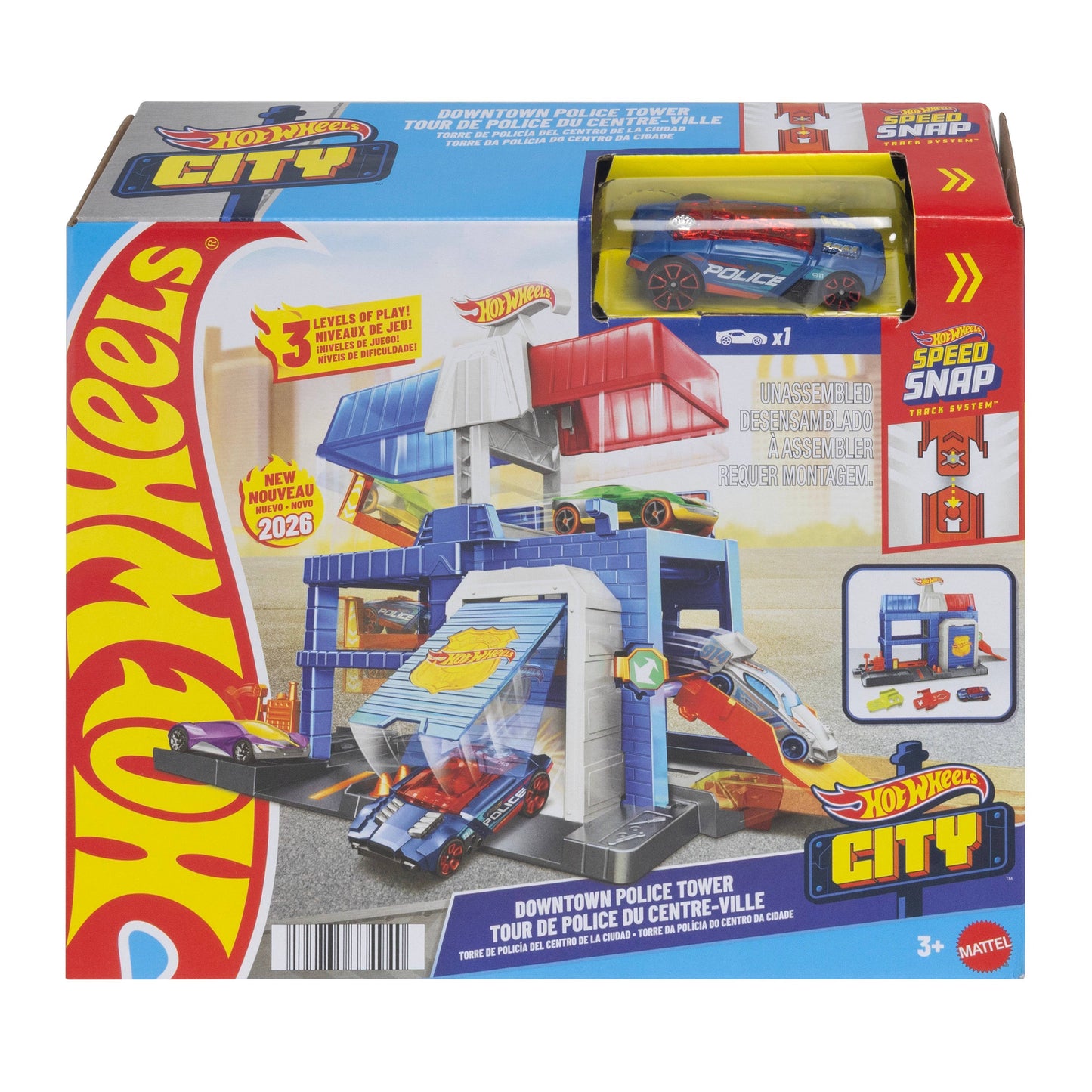 Hot Wheels City Downtown Track Set Assortment
