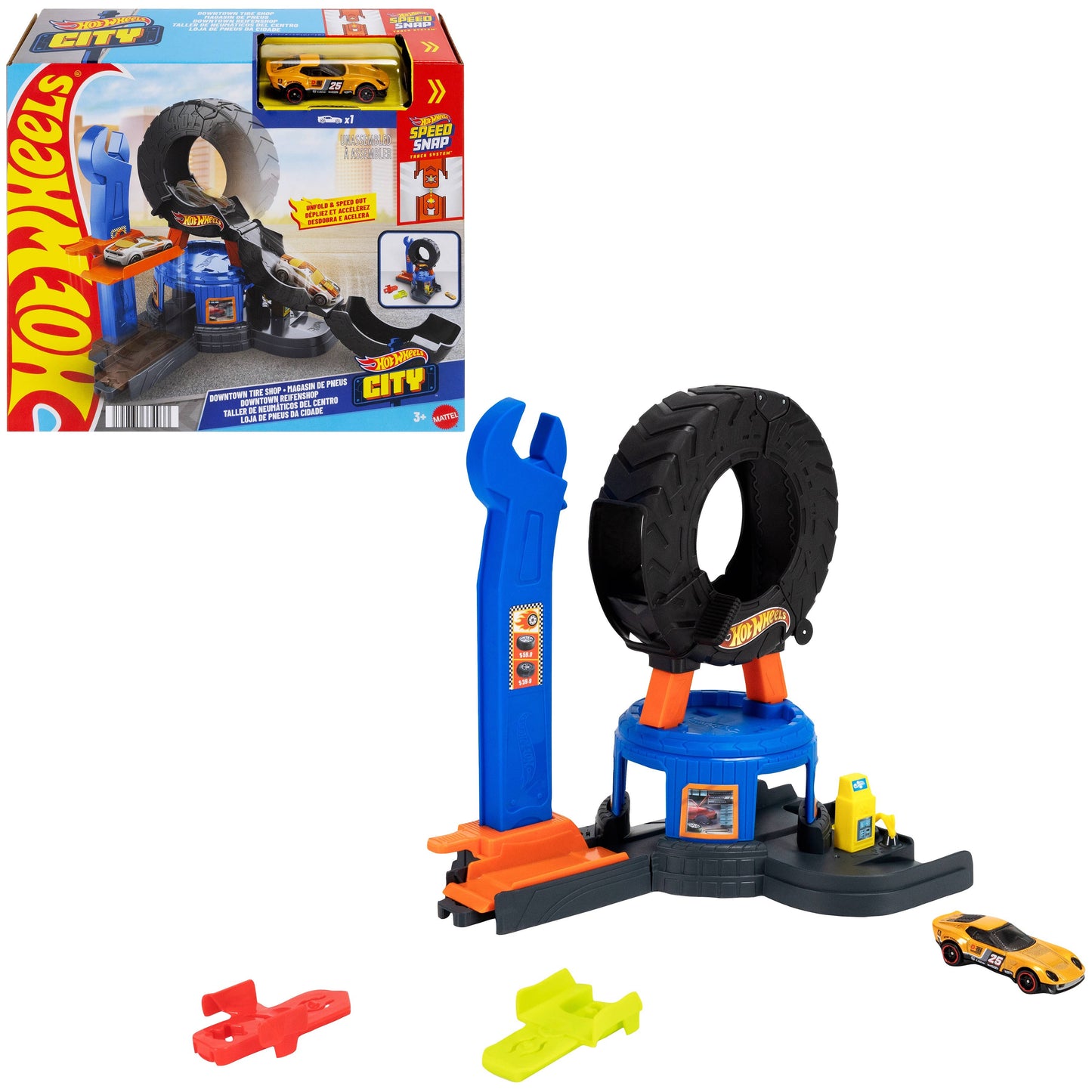 Hot Wheels City Downtown Track Set Assortment