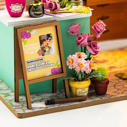 DIY Miniature House Kit: Petal & Bloom