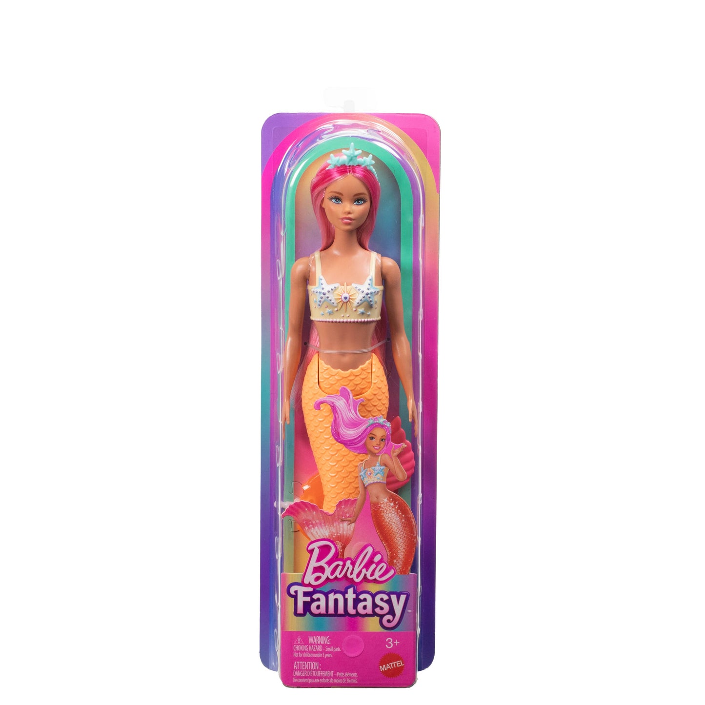 Barbie Core Mermaid Doll Orange