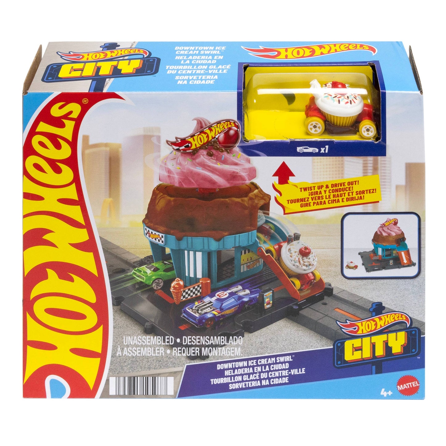 Hot Wheels City Downtown Track Set Assortment