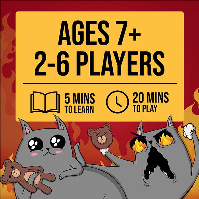 Exploding Kittens Bd Game