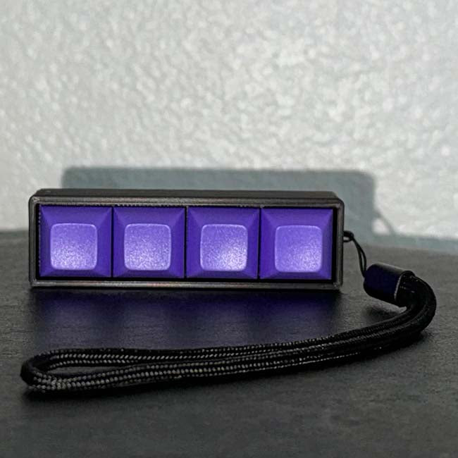 Purple Fidget Key Bar