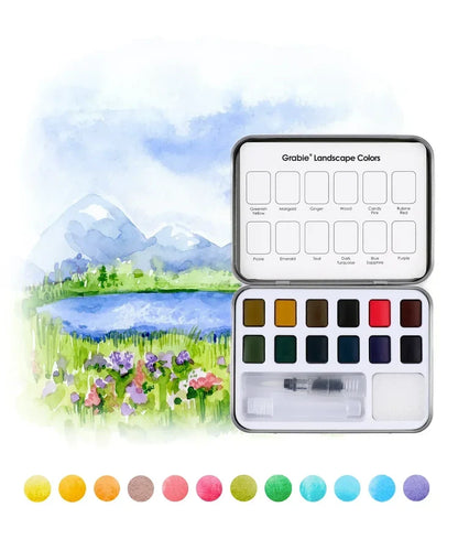 Watercolor Pockt Lndscape