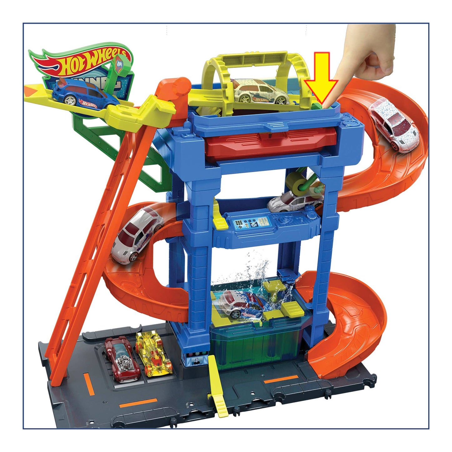 Hot Wheels Tunnel Twist Car Wash