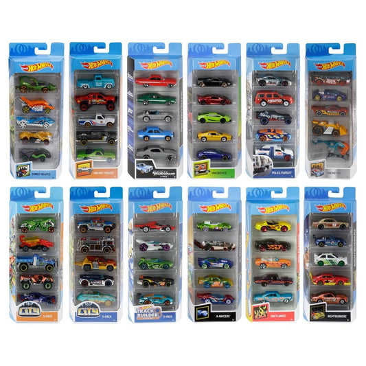 Hot Wheels 5 Pk Ast