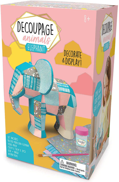 Decoupage Elephant