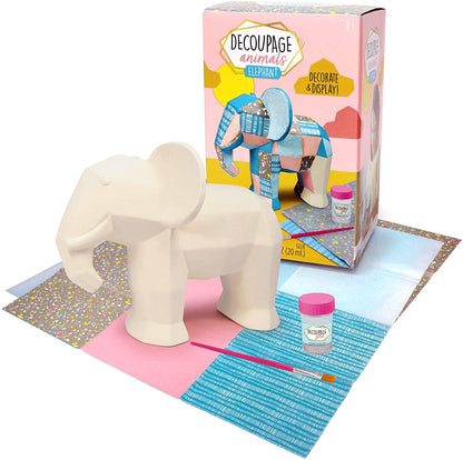 Decoupage Elephant