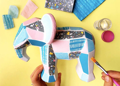 Decoupage Elephant