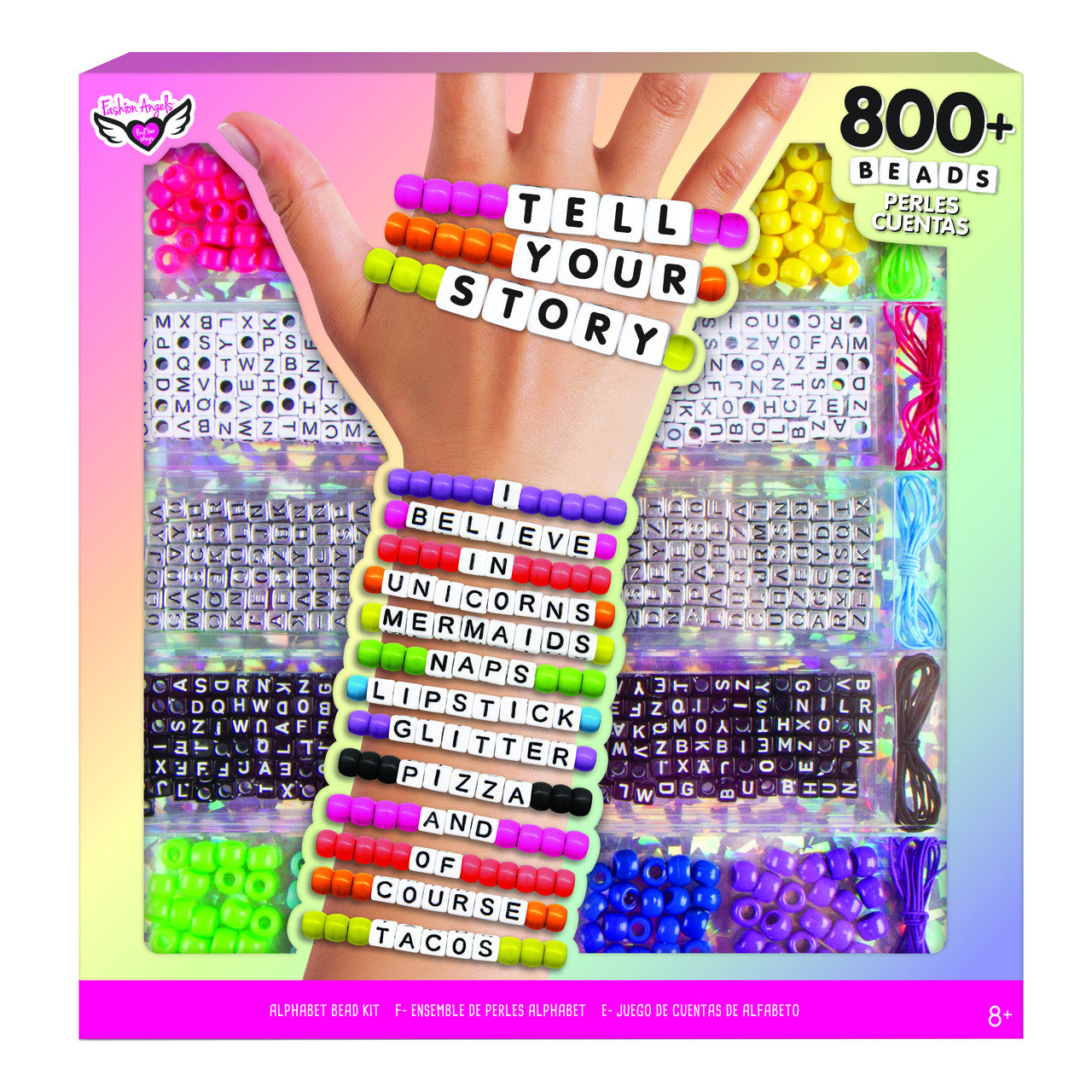 Alphabet Bead Case Lg