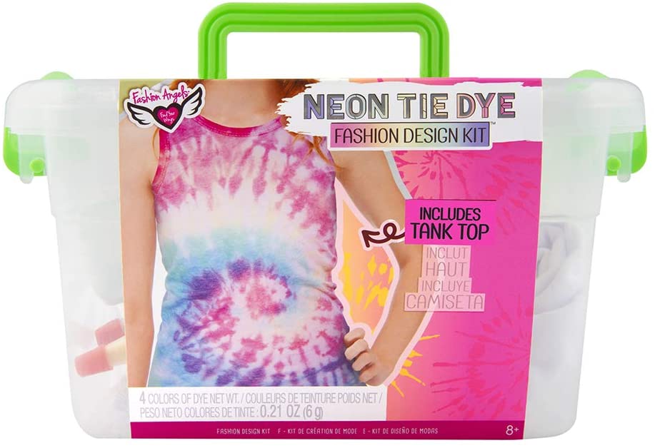 Neon Tie Dye Tank Top 1