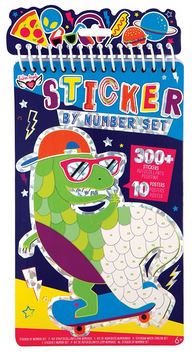 Sticker by Number Dino