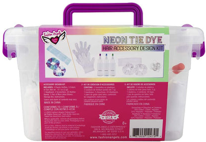 Neon Tie Dye Hair Acces