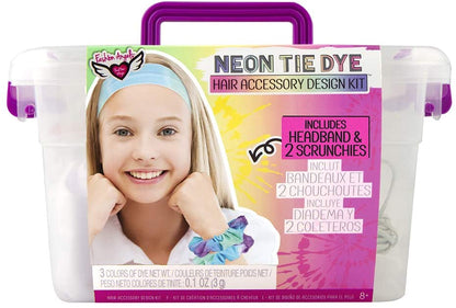 Neon Tie Dye Hair Acces