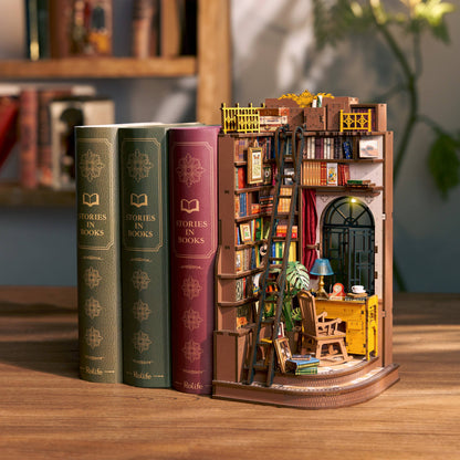 DIY Book Nook Kit: Silent Corner Study