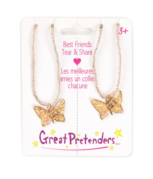 Bff Butterfly Necklace-1