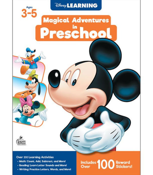 Disney Workbook Pre K