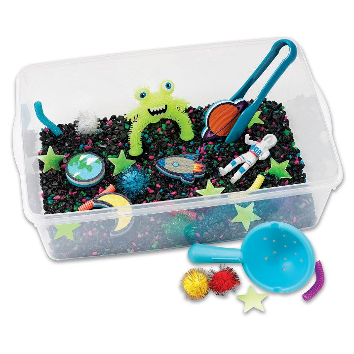 Sensory Bin Outer Space-1