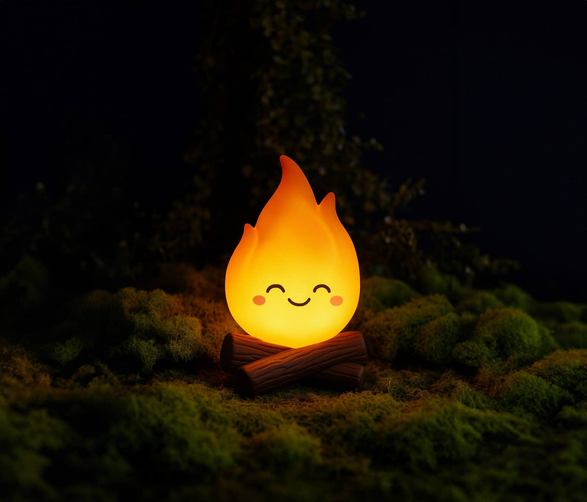 Mushi Ambient Fire Night Light