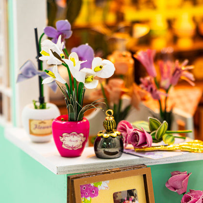 DIY Miniature House Kit: Petal & Bloom