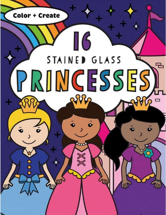 Stained Glass Princesses Book-1
