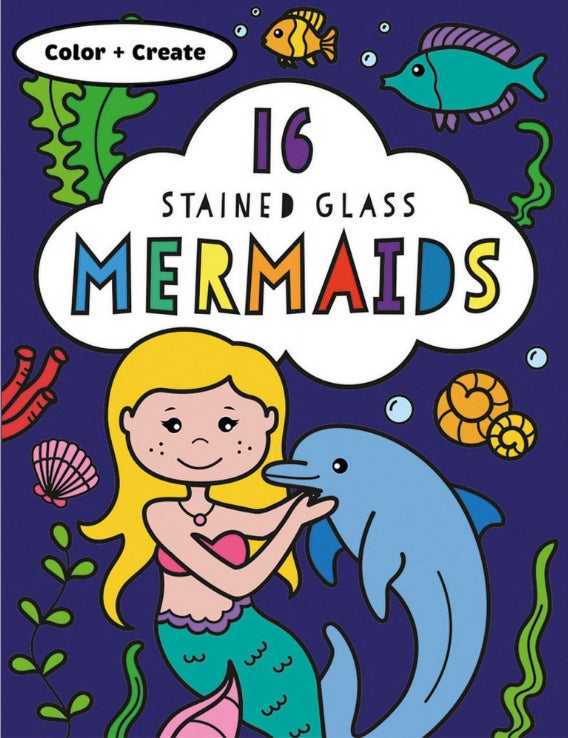 Stained Glass Mermaids-1