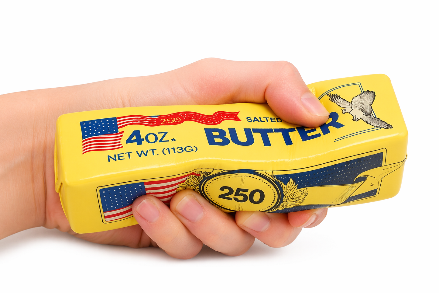 USA Patriotic Butter Slow Rise Squishy Toy