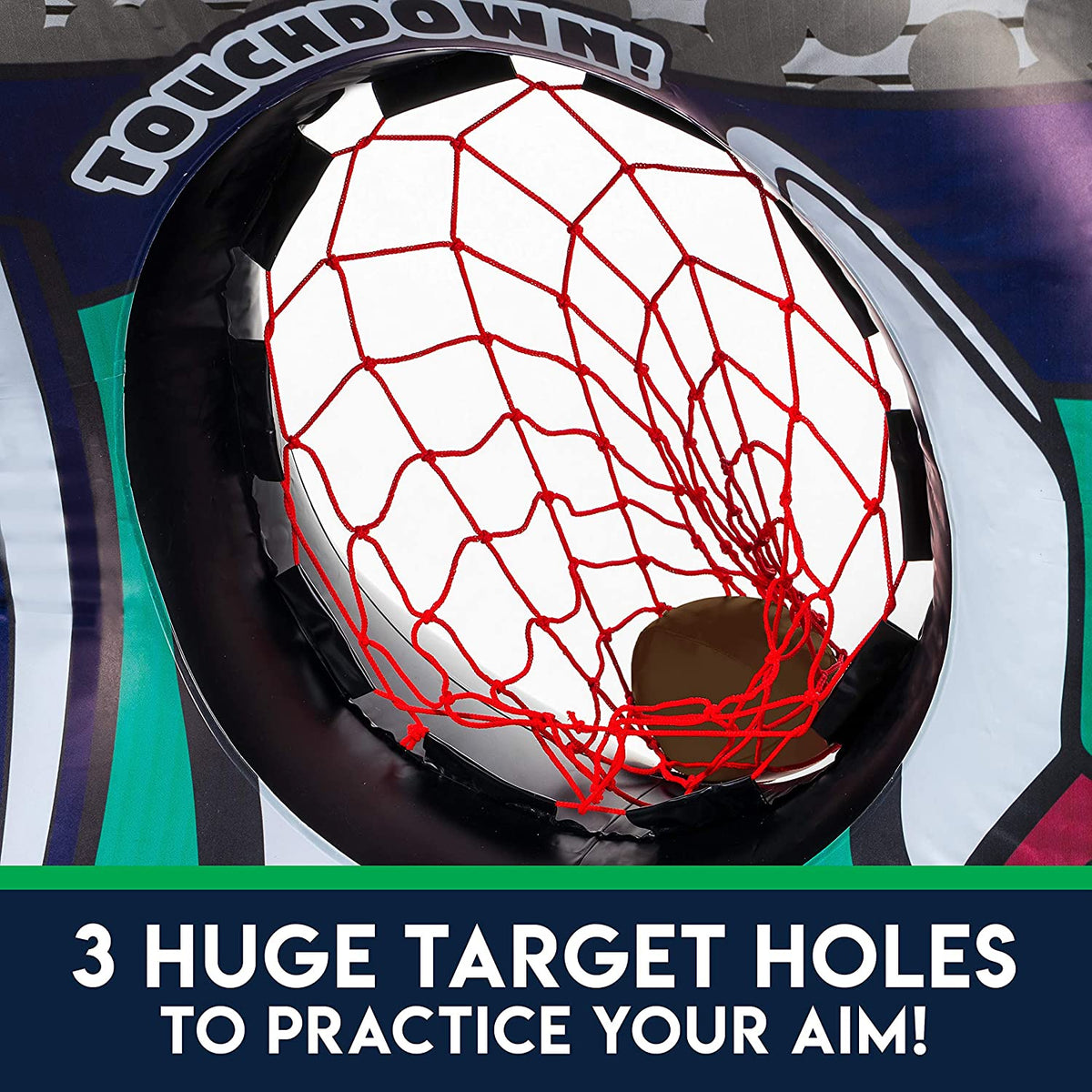 Inflatable 3 Hole Football