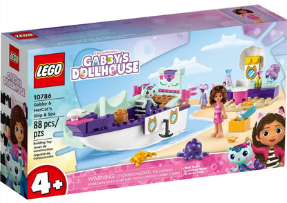 Gabby's Dollhouse Gabby and Mercats Ship & Spa