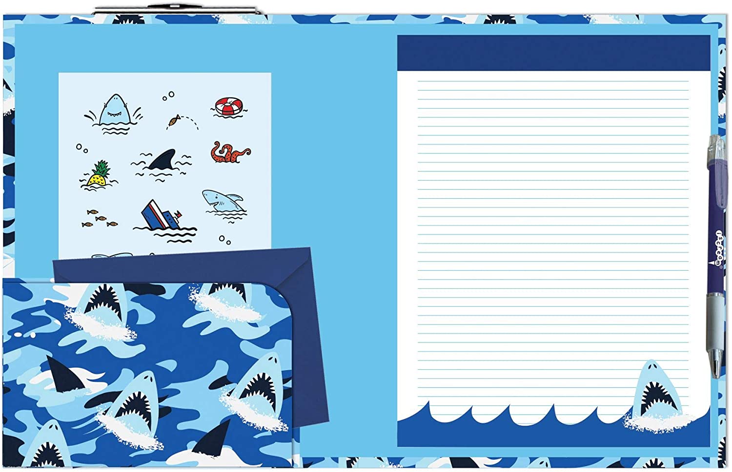 Sharks Clipboard Set