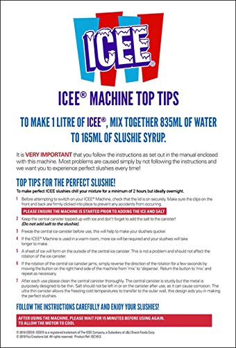 Icee Syrup Blue Raspbrry