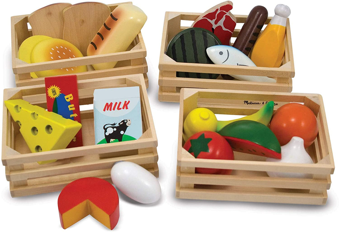 Wooden Food Groups-1