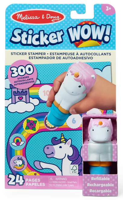 Sticker Wow Set Unicorn