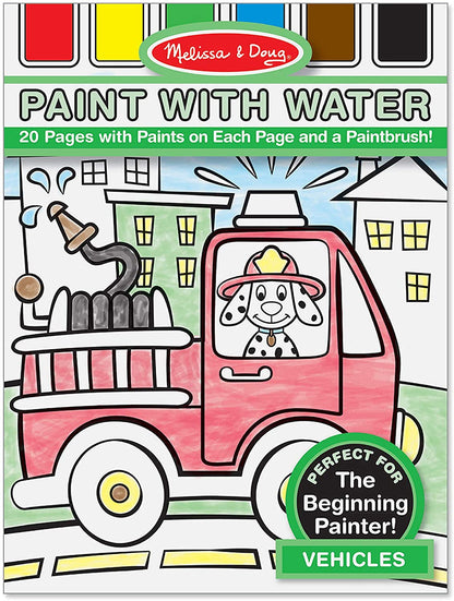 Paint with Water Vehicles