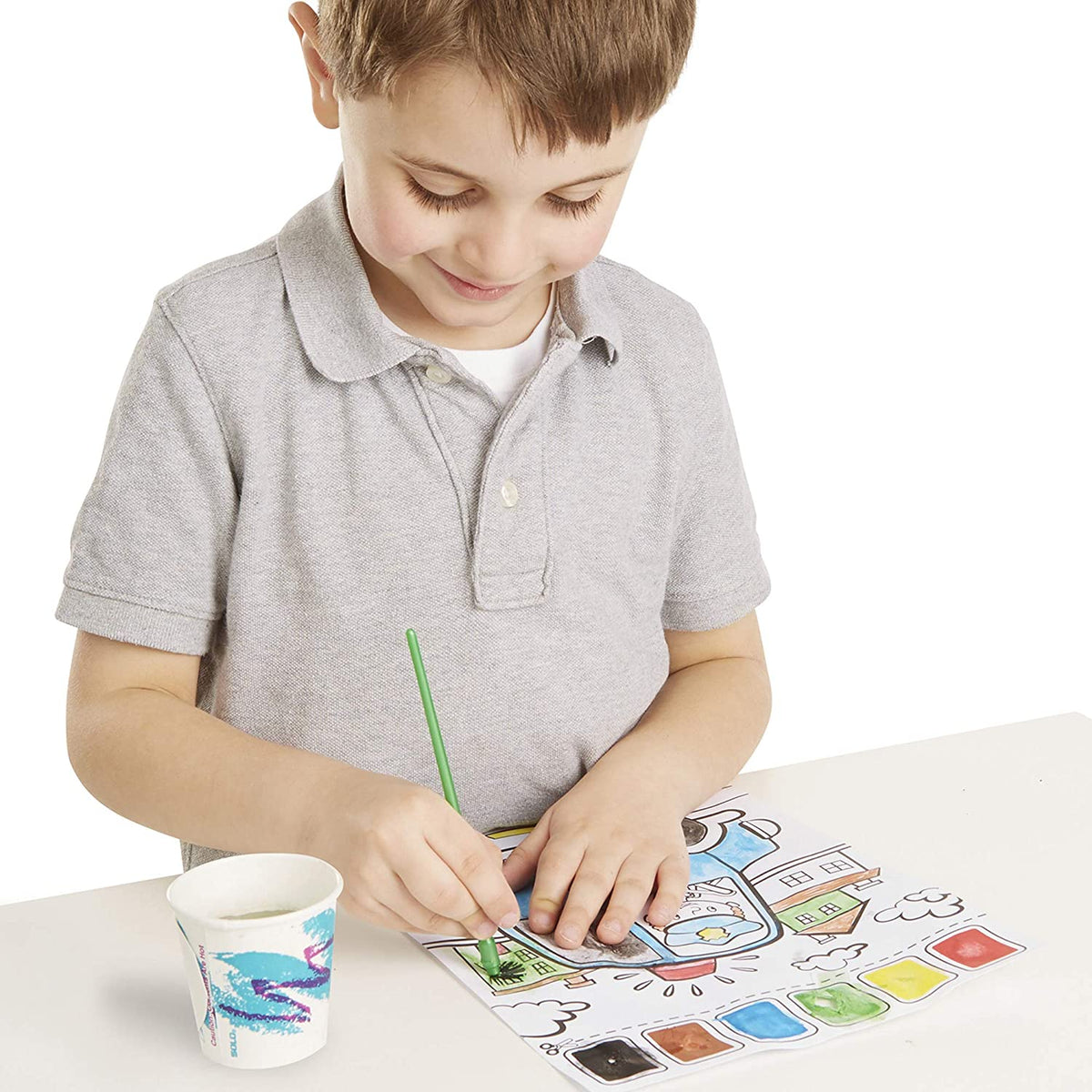Paint with Water Vehicles
