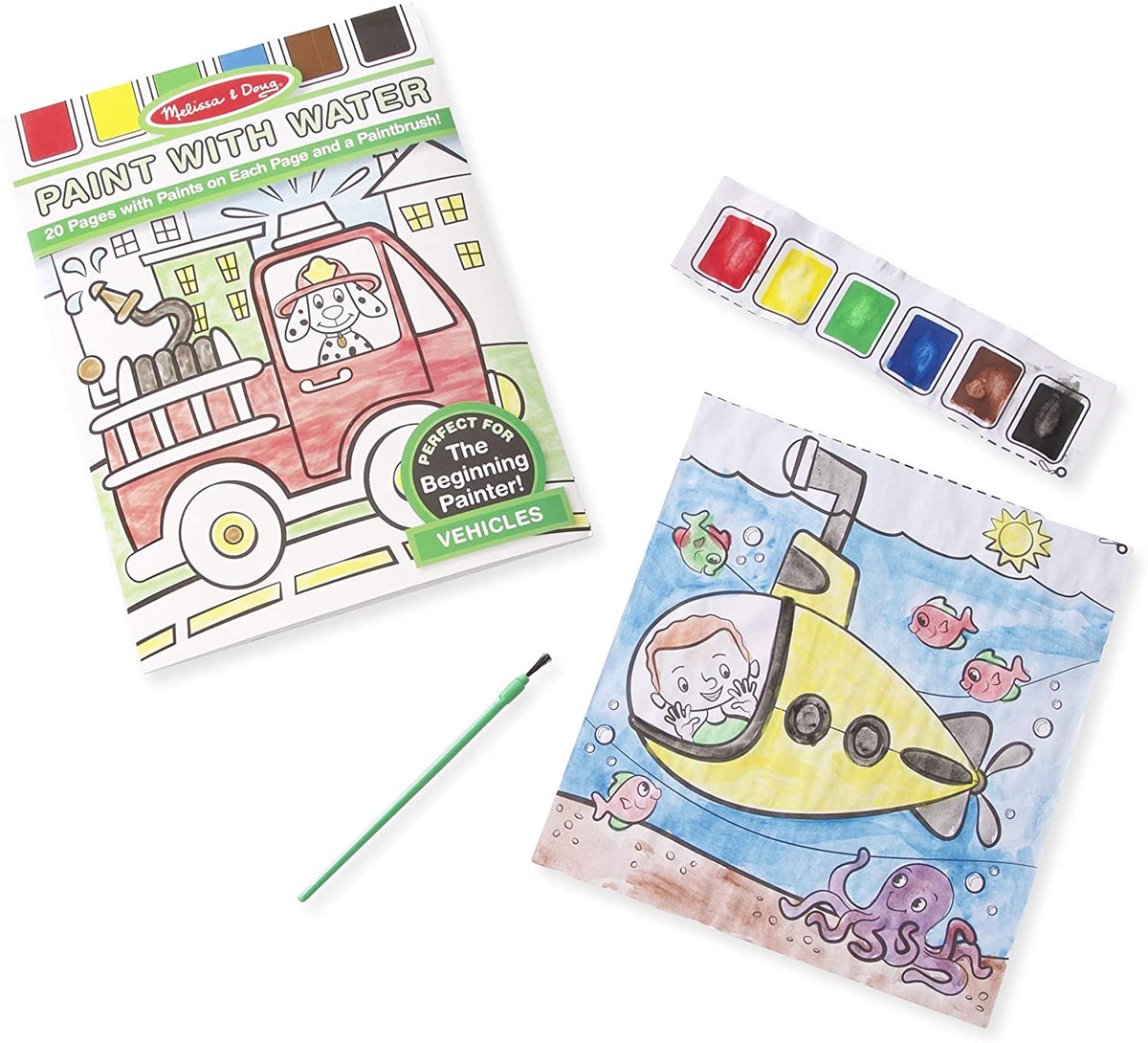 Paint with Water Vehicles