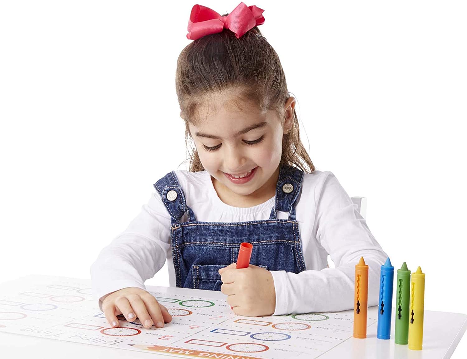 Crayons Learning Mat
